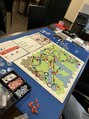 カラダファクトリー 本山店 山に行かない日はボードゲームカフェに入り浸ったりしています。
