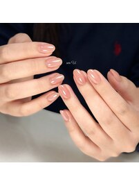 オーロラミラーネイル