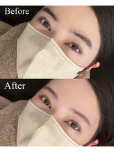 エス 浦添(S)/レディース眉Before&After