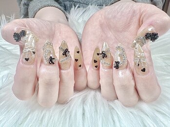 10本スカルプ10本アートつけ放題