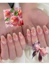 ユミネイル(Yumi Nail)/ピーチスパークル