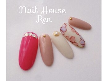 ザ ビューティサロン レン(The Beauty Salon Ren)/new春フラワーネイル♪