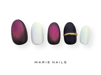 マリー ネイルズ いわきラトブ店(MARIE NAILS)/定額7,700円税込マグネット0303e