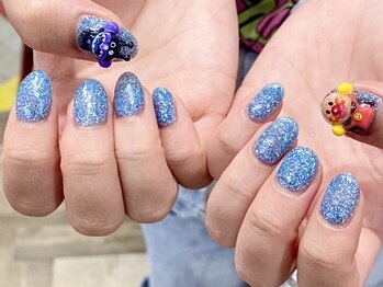 ネイルマフィア 原宿(NAIL MAFIA)/３Dキャラネイル