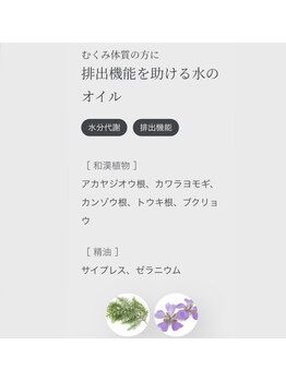 サロン ド エイチ(salon de H 1)/漢方オイル/オイルマッサージ