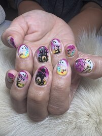 ハロウィンネイル