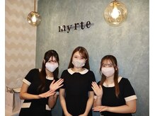 ミルトゥ(myrte)/細部まで可愛いにこだわった店内