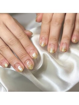 ララネイル(LALA nail)/ラメグラデーション