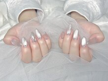 ヤシネイル(Yashi Nail)/チップ長さだし シンプル持込