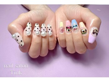 ティンク(Tink)/Disneyネイル