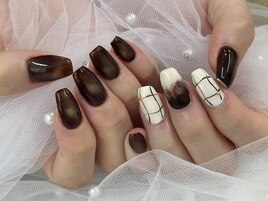 カフェオレネイル