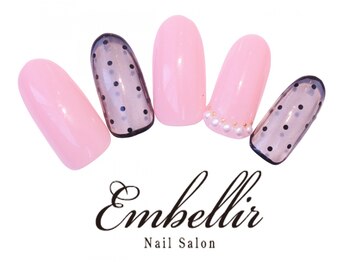 アンベリール 横浜店(Embellir)/(100)シースルードットネイル
