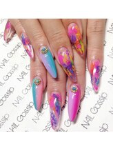 ネイル ゴシップ(Nail Gossip)/by KITTY★"はがれかけ"風アート