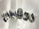 迷彩ハロウィンネイル￥9200