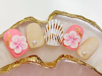 バービーフェイス 恵比寿(Barbie Face)/シェル＆プルメリア/120分/11800