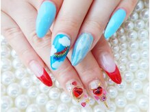 フラッシュネイル SORIO宝塚店/除去付デザイン定額コ-ス◇