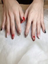 ラグネル(Luxnal)/お正月ネイル