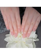 ネイルサロン イツキ(itsuki)/先端ラメフレンチ