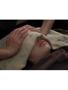 ヘッドスパで癒されたい