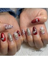 ネイルズミラク(nail's mirac.)/ツィード柄ネイル