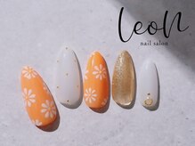レオン 枚方(LeoN)/5月No.5:月替わり定額ネイル♪