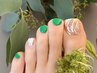 フット9 【パラジェル/バイオジェル/カルジェルOK】写真ジェルネイル￥10890