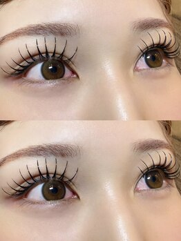 ラビィ 名古屋店(Raviy)の写真/最新メニュー【バインドロック】が登場!2種類のエクステで挟み込む技法で持続力up☆彡自分史上最高EYEに★