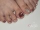 シャルム(Charme)の写真/【フットネイル￥6500～ご用意☆】オシャレは足元から♪定額デザイン・やり放題とMENUも豊富!≪持ち込みOK≫