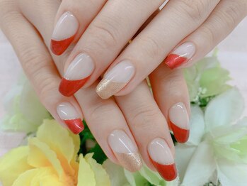 ダブルネイル(Double Nail)/【ほり】先取りXmasカラー