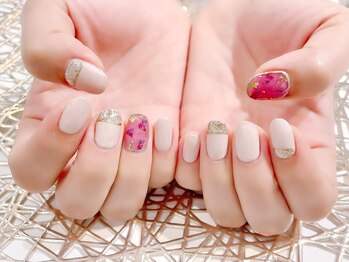 ラルネイル 大宮(Lull. nail)/#押し花ネイル
