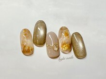 ライトネイルズ センリ(Light nails SENRI)/天然石風ネイル