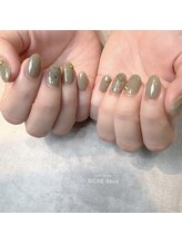 リッシュ ドゥ(RICHE deux)/khaki × つぶつぶ