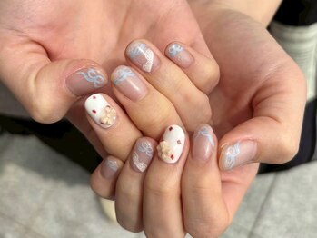 ネイル アヴァンス JR和歌山店(Nail AVANCE.)の写真/深爪,二枚爪も◎ネイルケア×フィルイン×長さだしで健康的な美爪を[和歌山/パラジェル/フットネイル/韓国]