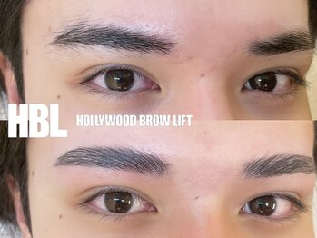 デザインケー 郡山店(designK)/【アイブロウ】メンズ眉毛パーマ