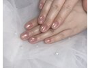 上品ピンク×ゴールドマグネット