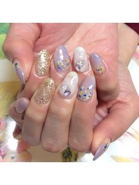 ～Flit Flowerネイル～