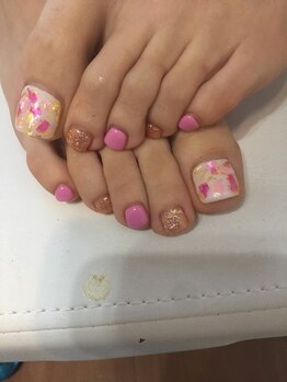 リリアーナ(Liliana)/天然石フットネイル