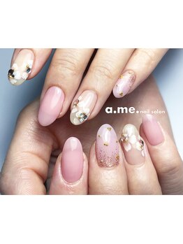 エイムネイル(a.me.nail.)/フラワーネイル♪