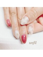 アンフィルルーム(unfil room)/タイダイネイル