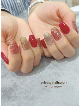 プライベート ネイルサロン マーマ(murmur)/シンプルデザイン