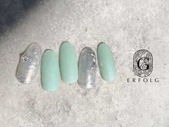 エアフォルク 銀座(ERFOLG)/爽やかなミントネイル