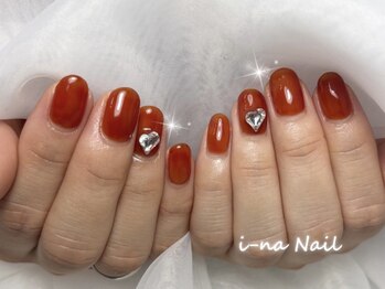 イーナネイル(i-na Nail)/ワンカラー×ハート