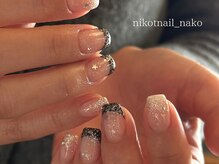ニコットネイル(nikot nail)/キラキラネイル/nako