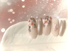 ハッピービューティー(Happy Beauty)/桜ネイル☆定額7500円