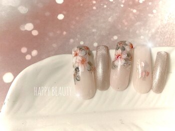 桜ネイル☆定額7500円