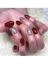 ワンカラー+限定ラメ+オプション