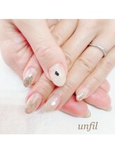 アンフィルルーム(unfil room)/デザインフレンチネイル