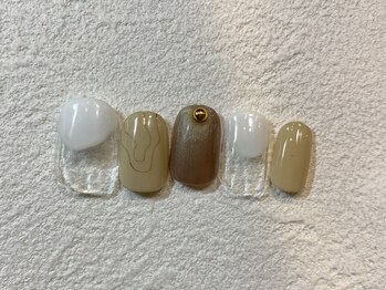 カラネイル 南森町店(calla nail)/鉛筆アート