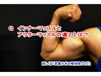 小池整体院/インナーとアウターマッスル?