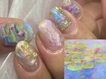サロンルカ(SALON RUKA)の雰囲気（アートが得意です。絵画ネイル＊）